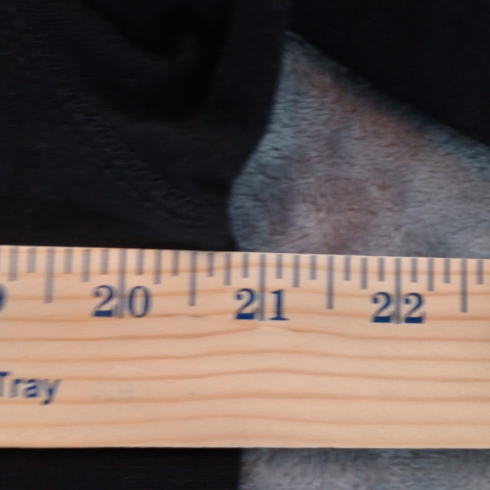 Omni Wool‎ Pullover Mens XL Base Layer Black Quarter Zip Wool Blend Cold Weather - Picture 8 of 16
